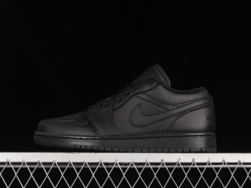 All Categories Air Jordan Jordan Series Basketball Shoes Air Jordan 1 Low Air Jordan 1 Low AJ1 Joe 1 All Black Low State Basketball Shoes 553558-093
